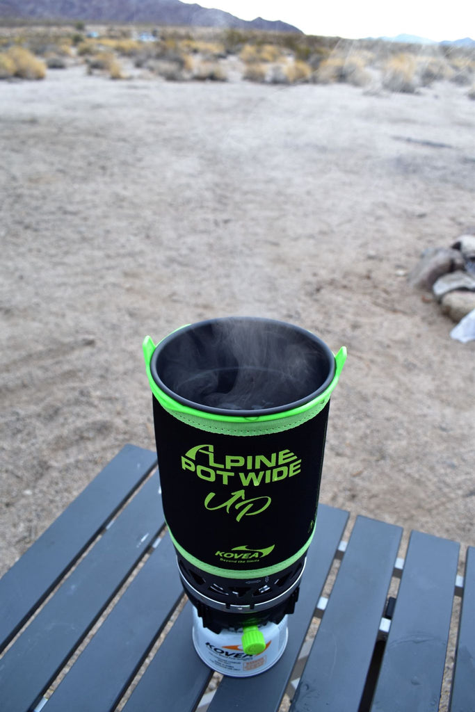 Alpine Gas Stove and Cooking Pot