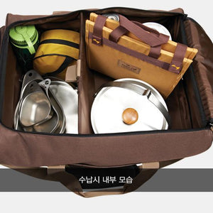 Kovea - Kitchen Ware Storage Bag (M) - Charcoal Grey