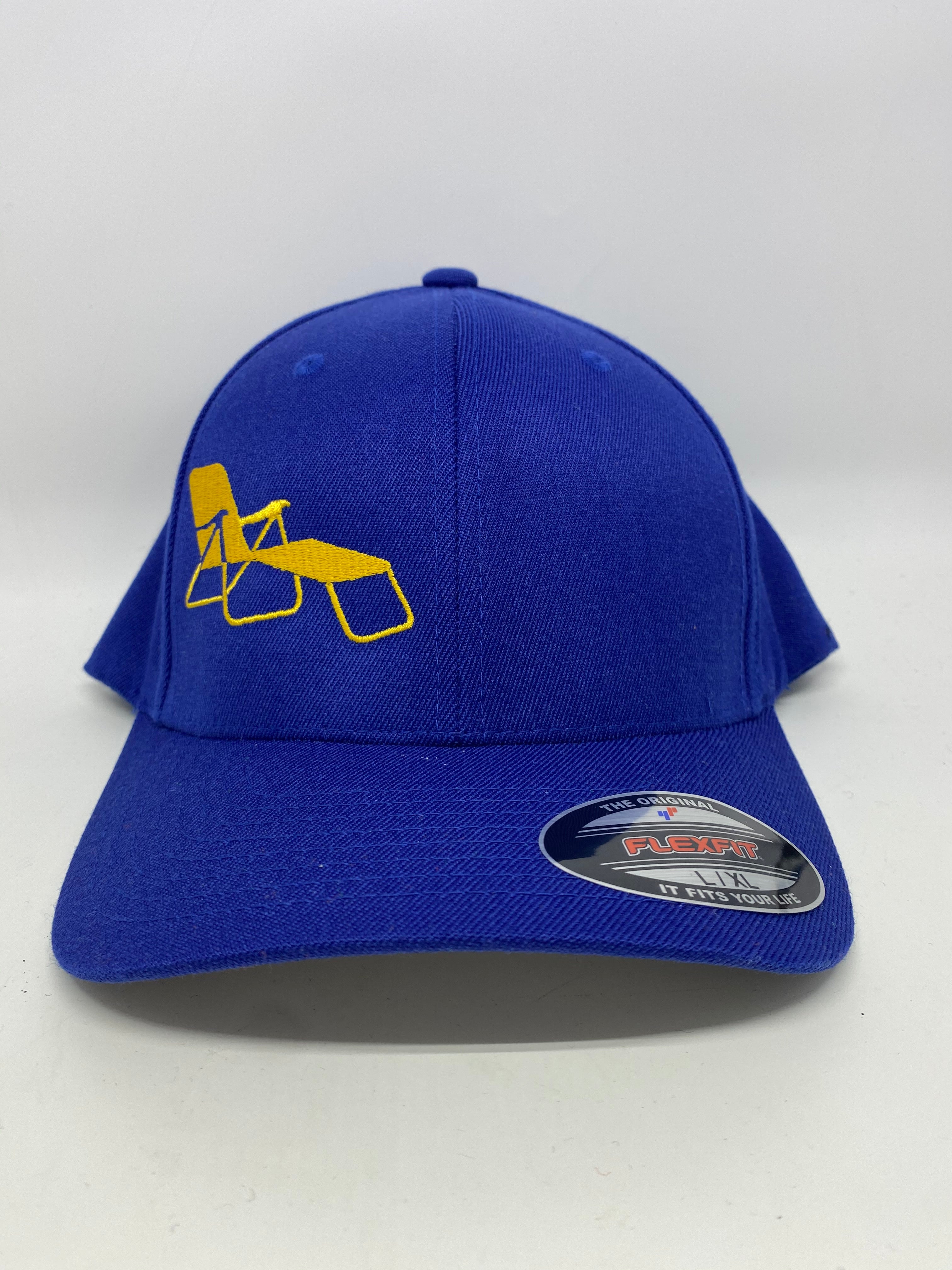 rideSFO LoungeChairLife Classic Hat Gold/Blue