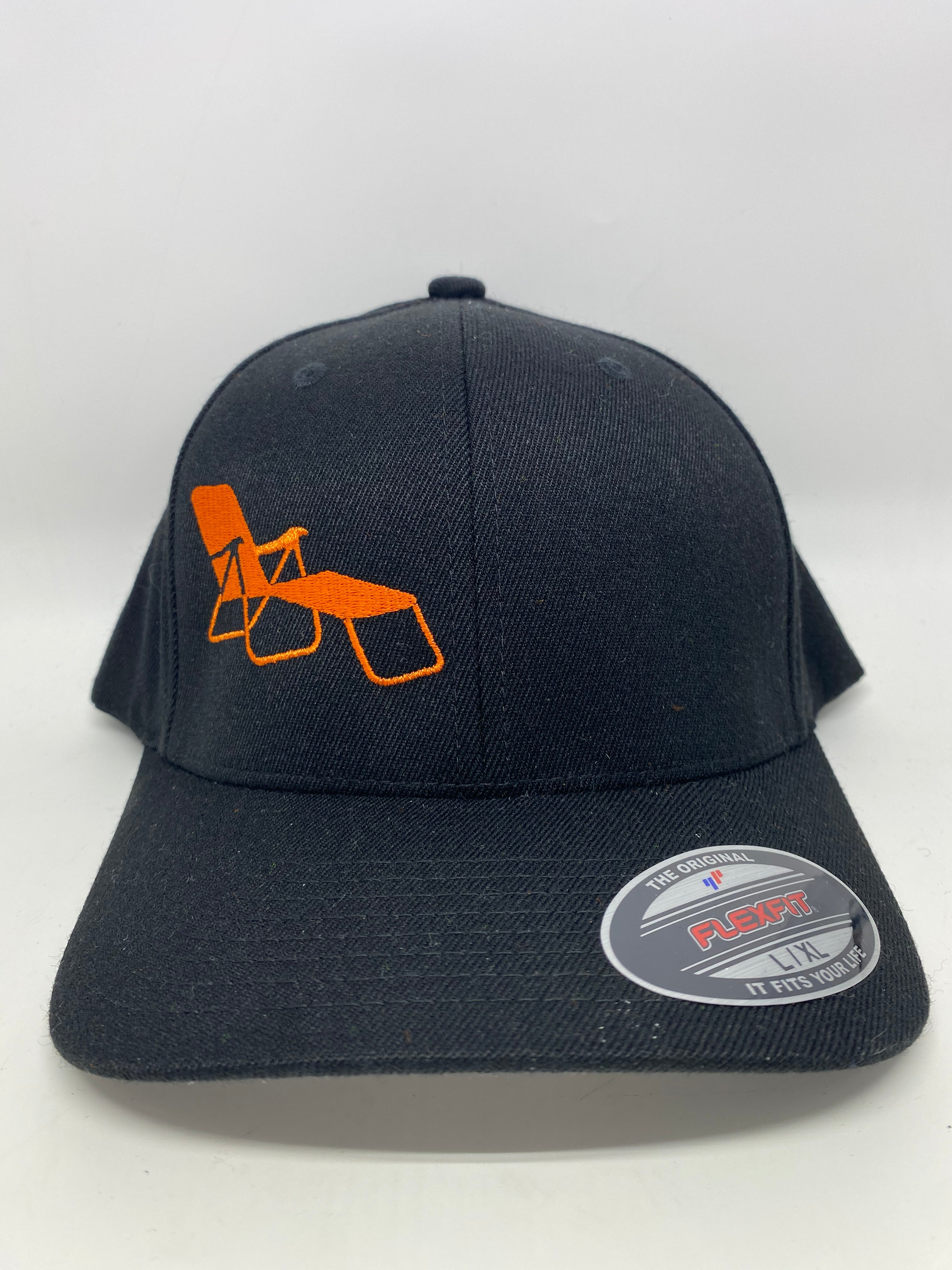rideSFO LoungeChairLife Classic Hat Orange/Black