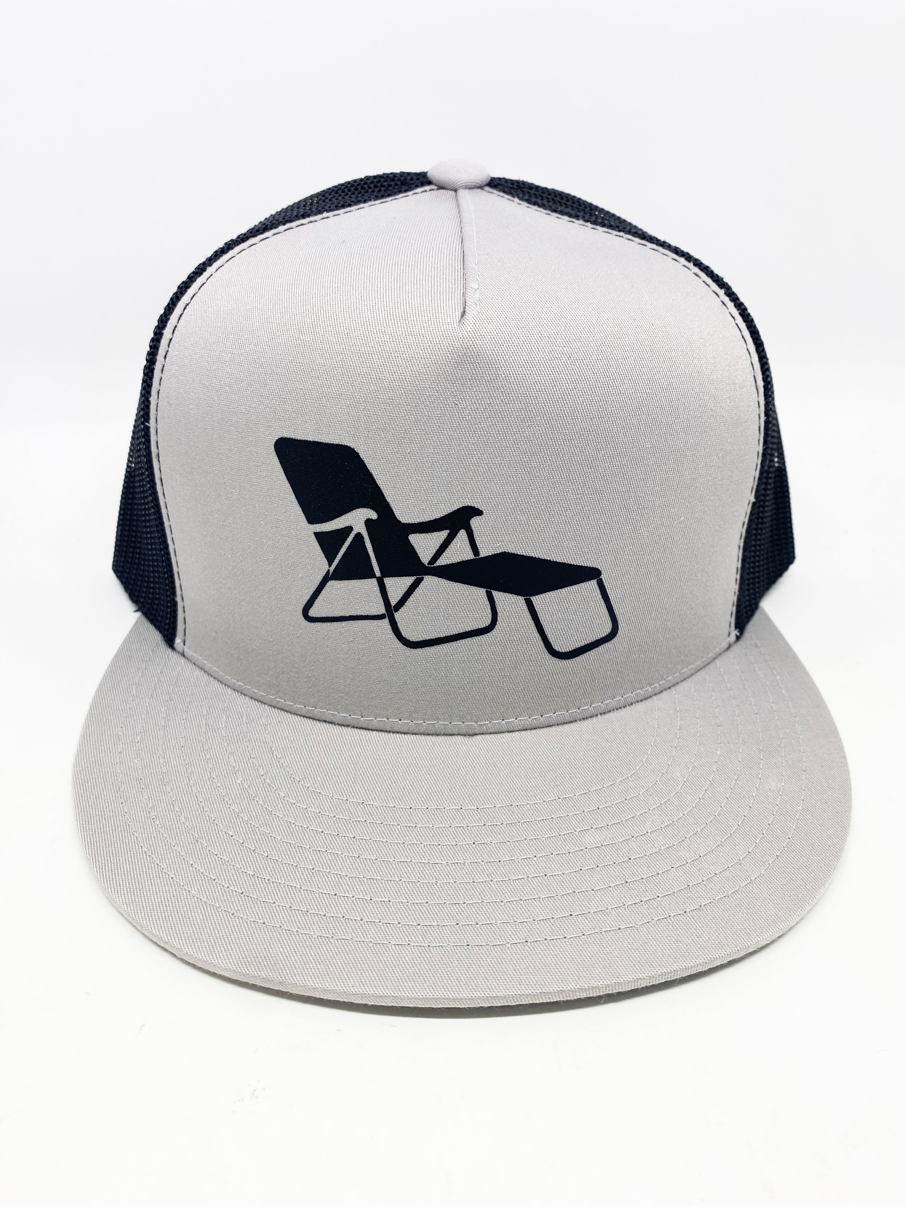 rideSFO LoungeChairLife Snapback Hat Grey