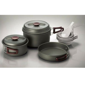 Kovea Hard 2-3 Camping Cookware Portable Hard Anodizing Coating Outdoor Dinner